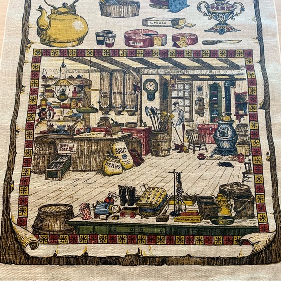 60s General Store Tea Towel - Picture 5 of 6